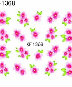 bloem roze sticker