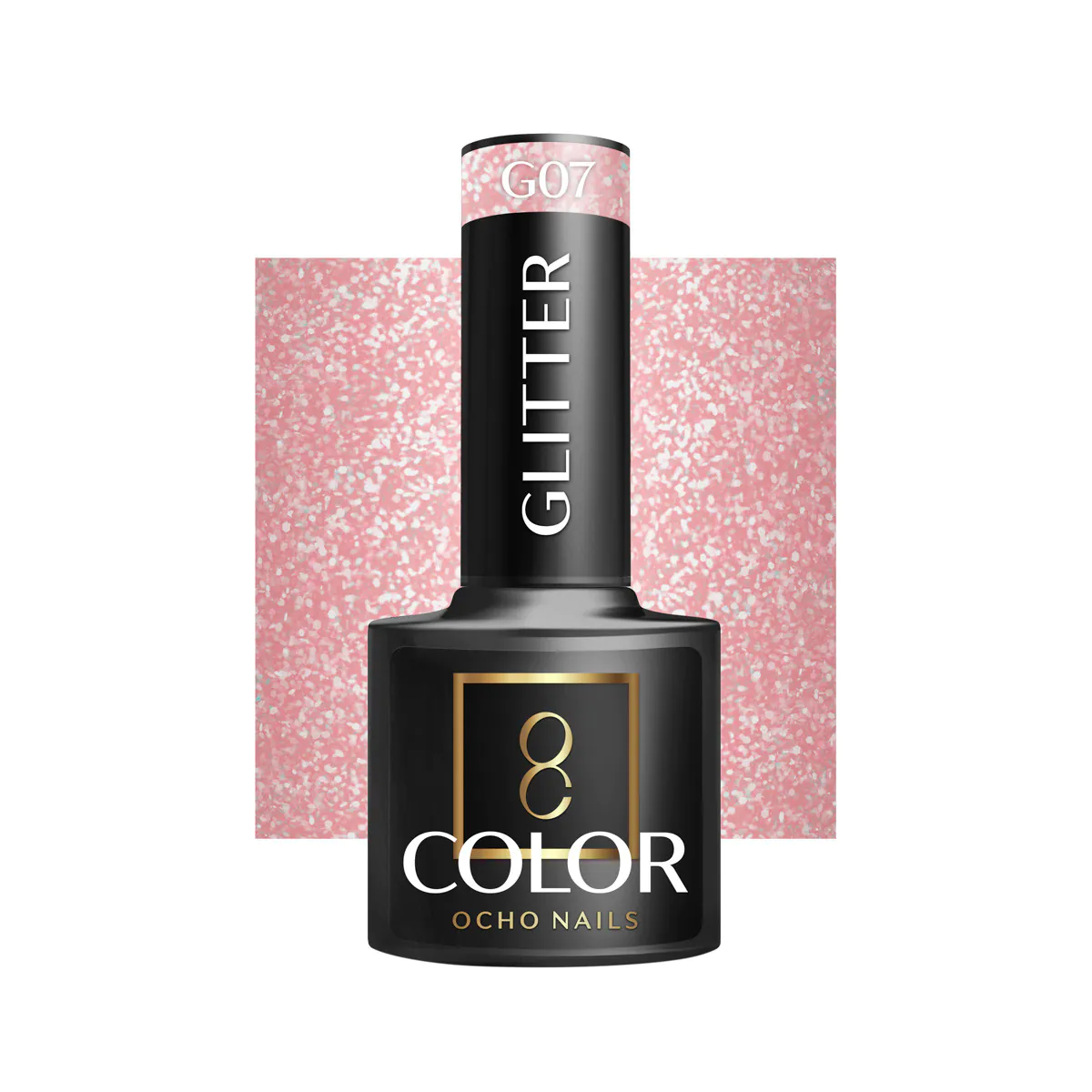 Ocho Nails gellak glitter G07