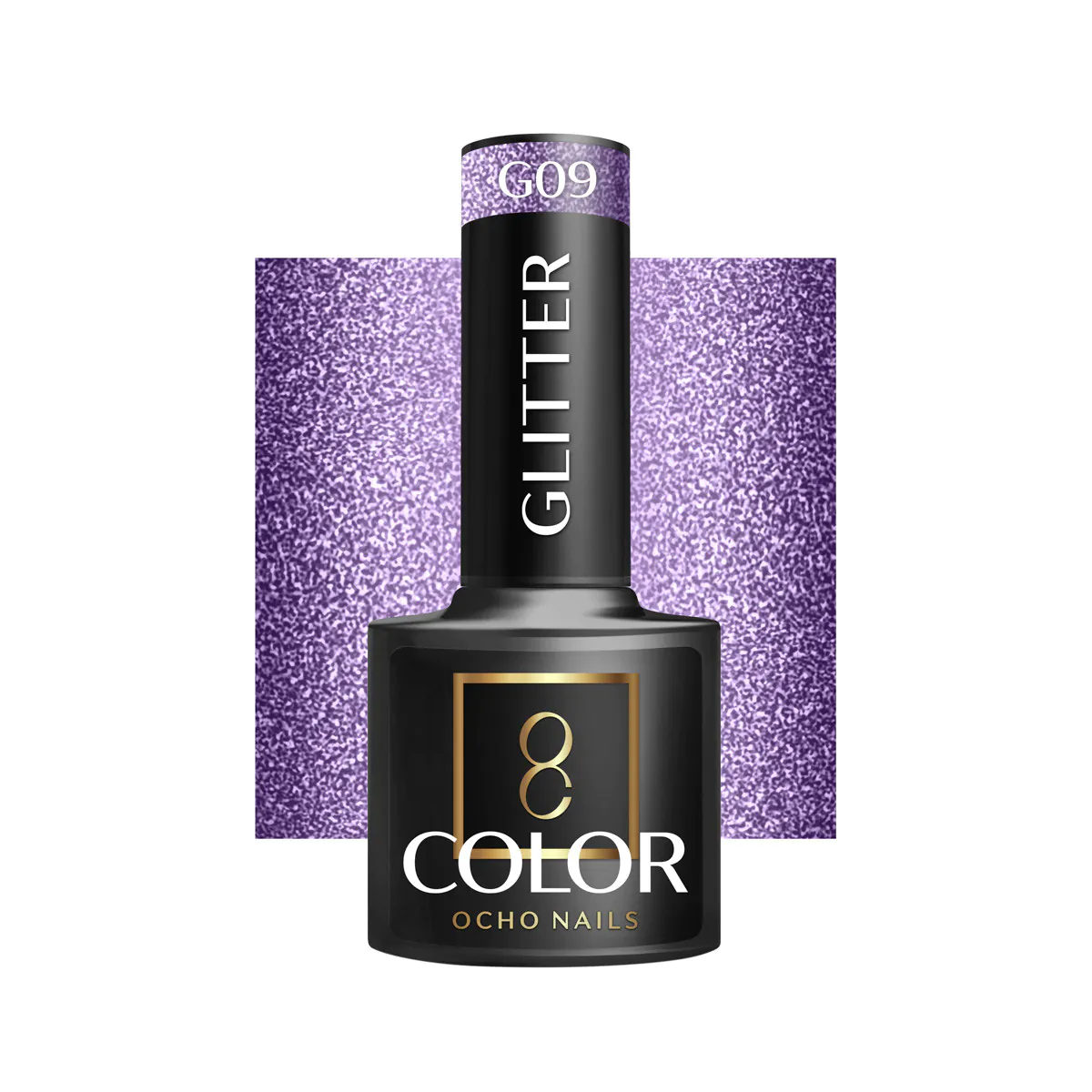 Ocho Nails gellak glitter G09