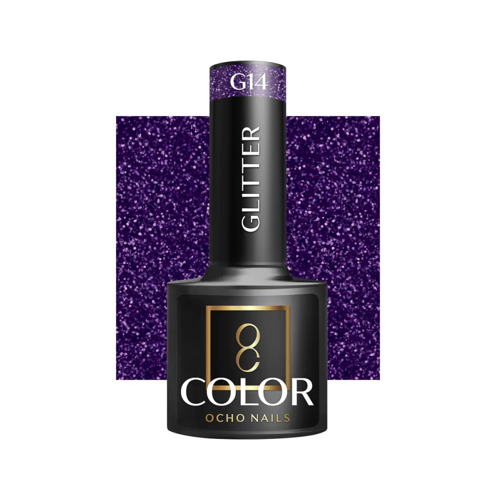 Ocho Nails gellak glitter G14