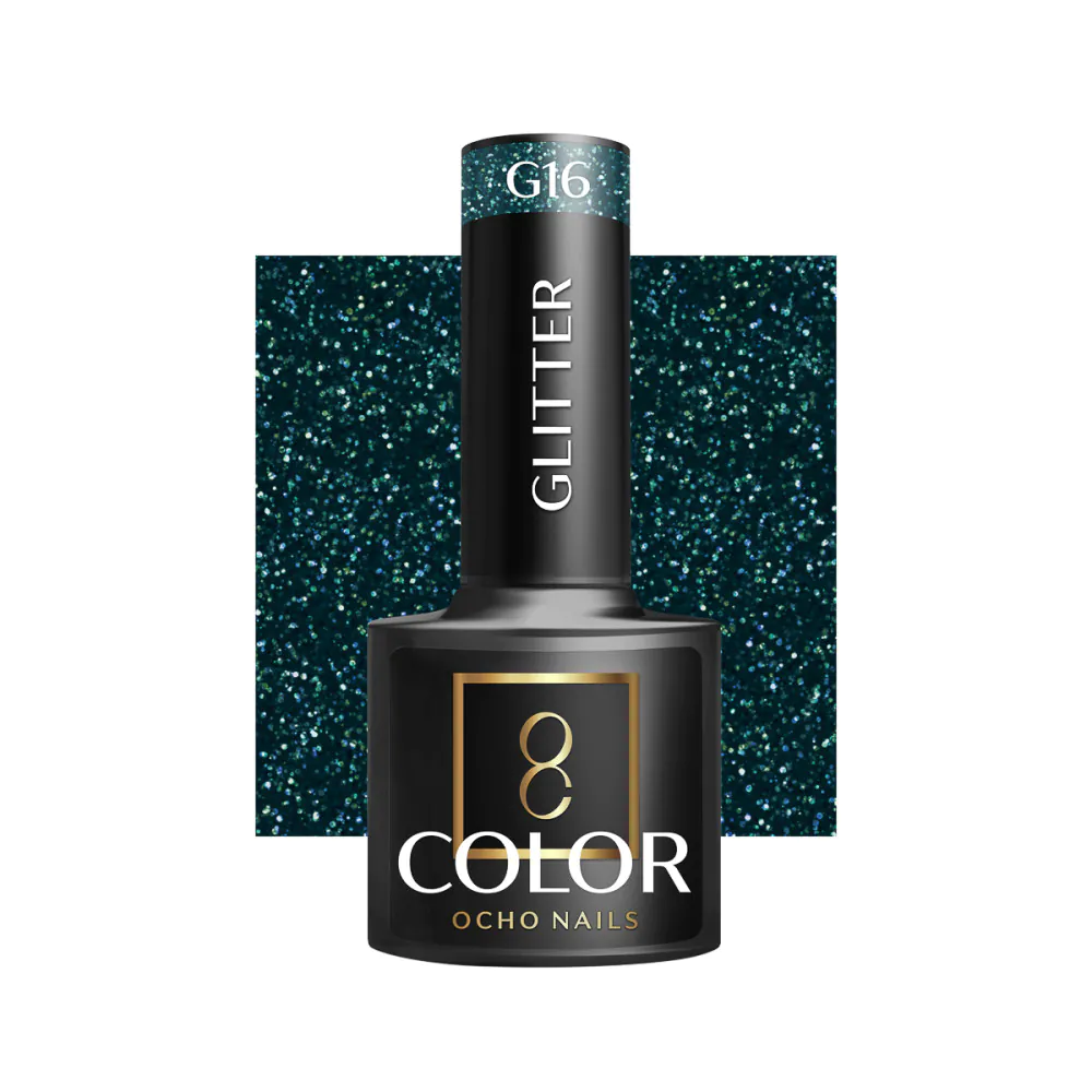 Ocho Nails gellak glitter G16